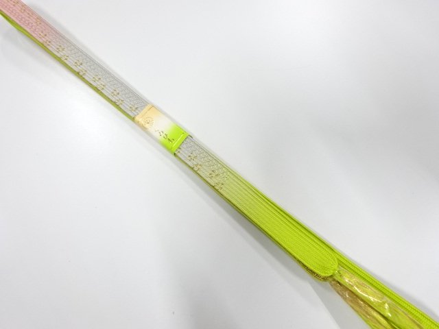 未使用品　正絹　高麗　手組帯締め